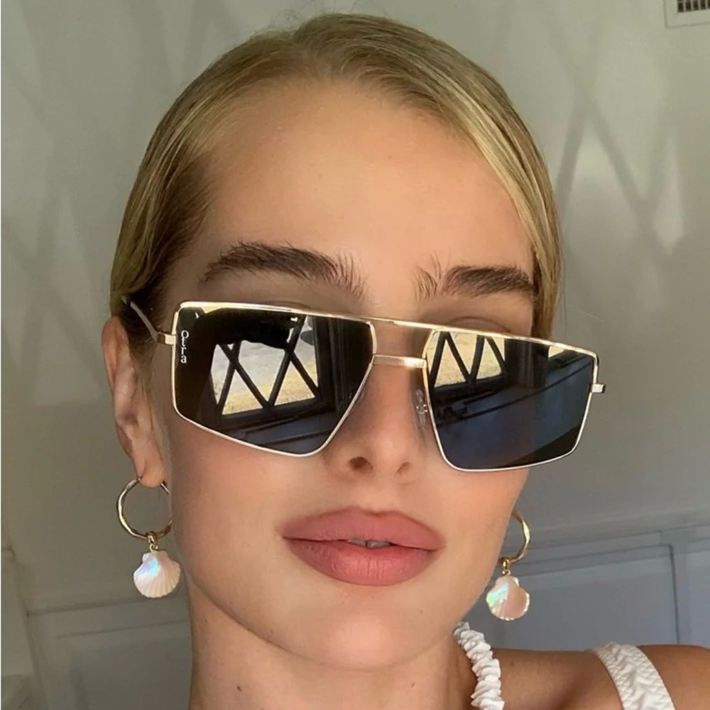 OTRA Gold Frame Sunglasses NWT